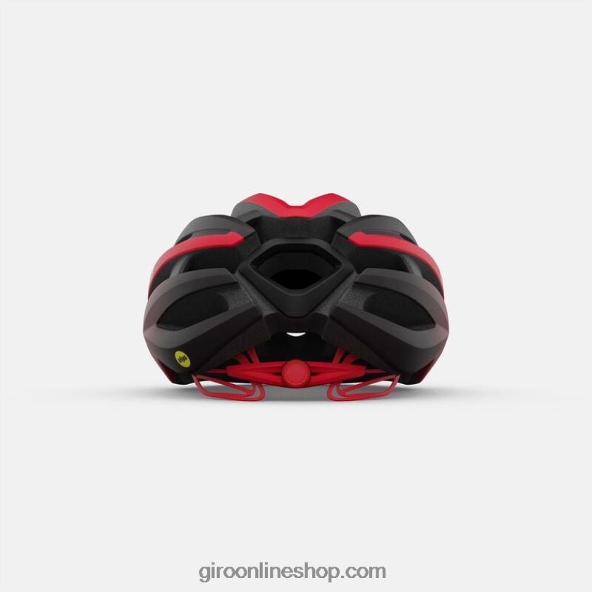 unisexo casco synthe mips ii negro mate/rojo brillante 8NJZ86480 Giro