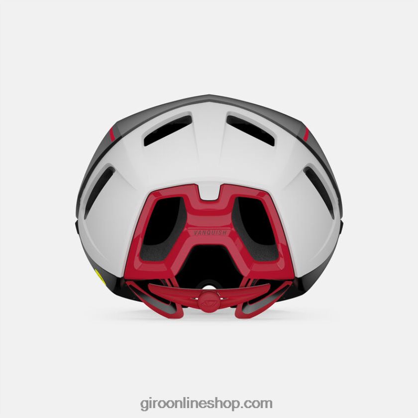 unisexo casco vanquish mips negro mate/blanco/rojo brillante 8NJZ86632 Giro