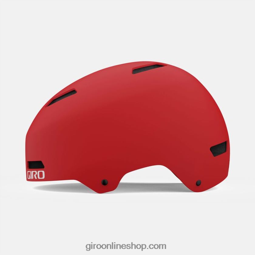unisexo cuarto de casco borde mate rojo 8NJZ86568 Giro