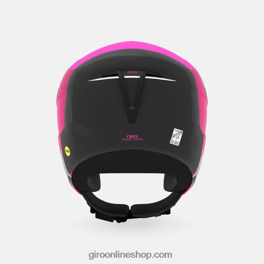unisexo esforzarse mips casco rosa brillante mate/negro 8NJZ86947 Giro