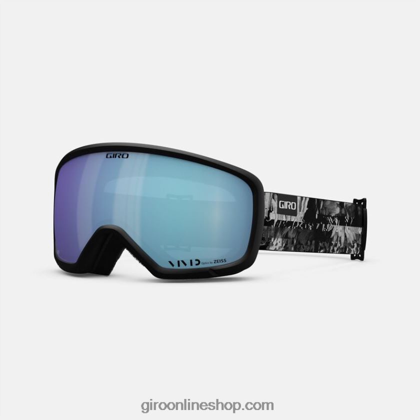 unisexo gafas de ajuste asiático millie mosh de datos en blanco y negro 8NJZ861357 Giro