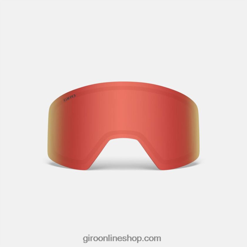 unisexo lentes de repuesto para gafas blok mtb ámbar escarlata 8NJZ861056 Giro