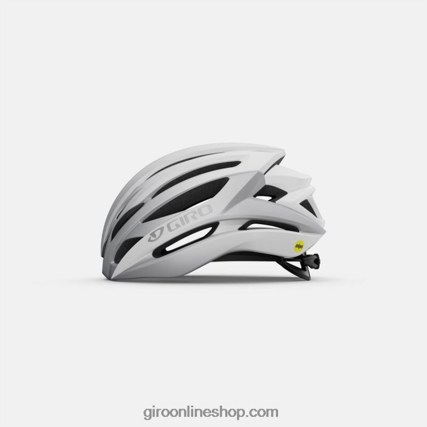 unisexo sintaxis mips casco blanco mate/plata 8NJZ86618 Giro