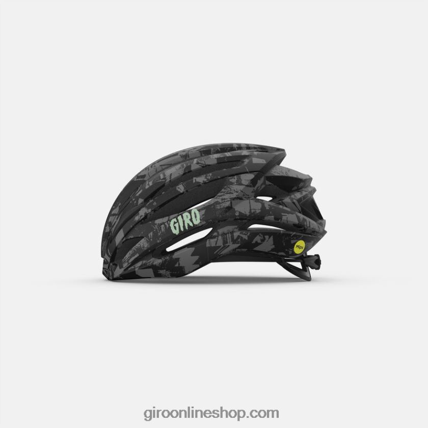 unisexo sintaxis mips casco subterráneo negro mate 8NJZ86615 Giro