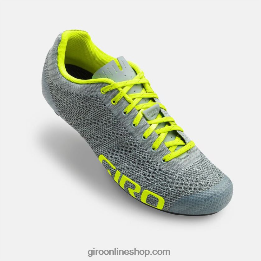 unisexo zapato de punto imperio e70 gris jaspeado/amarillo realce 8NJZ861068 Giro