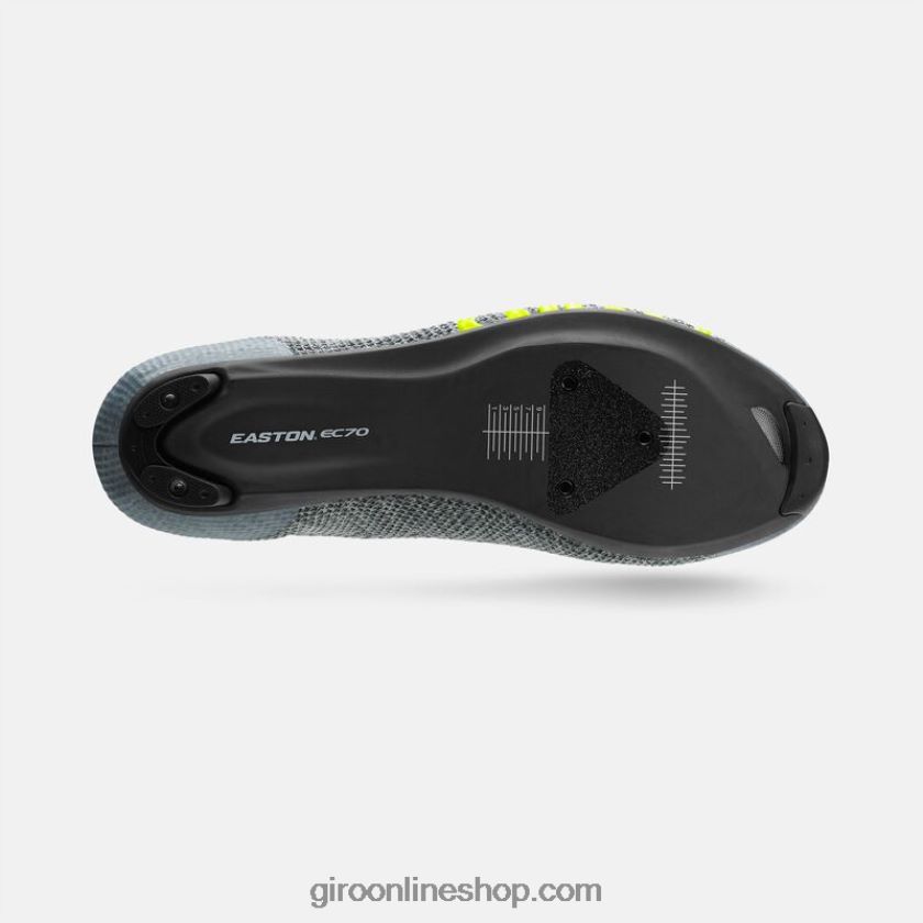 unisexo zapato de punto imperio e70 gris jaspeado/amarillo realce 8NJZ861068 Giro